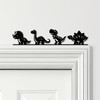 Door Topper Cute Dinosaurs Kids Room Decor Various Colours Frame Decor Sign