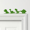 Door Topper Cute Dinosaurs Kids Room Decor Various Colours Frame Decor Sign