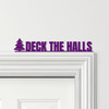 Door Topper Deck The Halls Christmas Decor Various Colours Frame Decor Sign