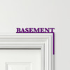 Door Topper Basement Decor Word Quote Various Colours Decorative Sign