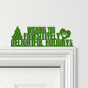 Door Topper Dog Pawsitively Holidays Christmas Decor Various Colours Decor Sign