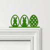 Door Topper Easter Decor Egg Design Various Colours Top Of Door Decorative Sign