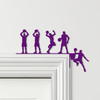 Door Topper Basketball Players Hoop Various Colours Top Of Door Decorative Sign