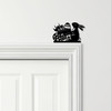 Door Topper Easter Decor Rabbit Various Colours Top Of Door Frame Decor Sign