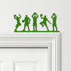 Door Topper Basketball Players Various Colours Top Of Door Frame Decorative Sign