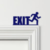 Door Topper Exit Sign Various Colours Top Of Door Frame Decorative Sign