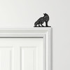 Door Topper Floral Fox Various Colours Top Of Door Frame Decorative Sign