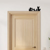 Door Topper Forest Woodland Animals Kids Room Decor Various Colours Decor Sign