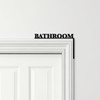 Door Topper Bathroom Decor Decor Various Colours Top Of Door Frame Decor Sign Door Topper Bathroom Decor Decor Various Colours Top Of Door Frame Decor Sign