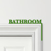Door Topper Bathroom Decor Decor Various Colours Top Of Door Frame Decor Sign Door Topper Bathroom Decor Decor Various Colours Top Of Door Frame Decor Sign