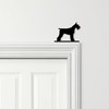Door Topper Giant Schnauzer Dog Various Colours Top Of Door Frame Decor Sign