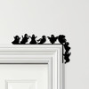 Door Topper Halloween Decor Cute Ghosts Various Colours Decorative Sign