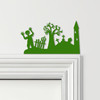 Door Topper Halloween Decor Graveyard Various Colours Decorative Sign