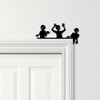 Door Topper Halloween Decor Scary Zombies Various Colours Decorative Sign
