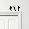 Door Topper Halloween Decor Zombies Various Colours Top Of Door Decorative Sign