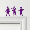 Door Topper Halloween Decor Zombies Various Colours Top Of Door Decorative Sign