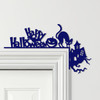 Door Topper Happy Halloween Decor Cat Various Colours Decorative Sign