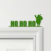 Door Topper Ho Ho Ho Santa Claus Christmas Decor Various Colours Decorative Sign