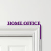 Door Topper Home Office Decor Various Colours Top Of Door Frame Decorative Sign
