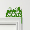 Door Topper I Love Cats Kittens Various Colours Top Of Door Frame Decor Sign