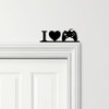 Door Topper I Love Gaming Controller Kids Room Decor Various Colours Decor Sign