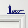 Door Topper James Bond 007 Various Colours Top Of Door Frame Decorative Sign