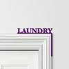 Door Topper Laundry Room Decor Various Colours Top Of Door Frame Decorative Sign