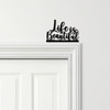 Door Topper Life Is Beautiful Quote Various Colours Top Of Door Decorative Sign