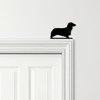 Door Topper Long-Haired Dachshund Dog Various Colours Decorative Sign