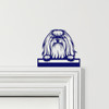 Door Topper Maltese Dog Various Colours Top Of Door Frame Decorative Sign