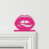 Door Topper Biting Lips Various Colours Top Of Door Frame Decorative Sign
