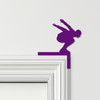 Door Topper Man Jumping Athletics Various Colours Top Of Door Frame Decor Sign