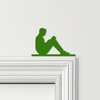 Door Topper Man Reading Book Various Colours Top Of Door Frame Decorative Sign