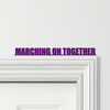 Door Topper Marching On Together Leeds United Football Various Colours Sign