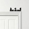 Door Topper Merry And Bright Christmas Decor Various Colours Frame Decor Sign