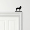 Door Topper Miniature Pinscher Dog Various Colours Top Of Door Decorative Sign