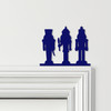 Door Topper Nutcrackers Christmas Decor Various Colours Decorative Sign