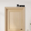 Door Topper Office Decor Lettering Desk Man Various Colours Frame Decor Sign