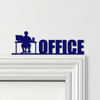 Door Topper Office Decor Lettering Desk Man Various Colours Frame Decor Sign
