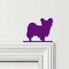Door Topper Papillon Dog Various Colours Top Of Door Frame Decorative Sign