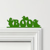 Door Topper Boo Ghosts Halloween Decor Various Colours Decorative Sign