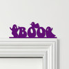 Door Topper Boo Ghosts Halloween Decor Various Colours Decorative Sign