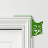 Door Topper Peeking Cat Various Colours Top Of Door Frame Decorative Sign