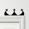 Door Topper Planes Flying Various Colours Top Of Door Frame Decorative Sign
