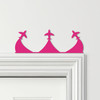 Door Topper Planes Flying Various Colours Top Of Door Frame Decorative Sign