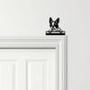 Door Topper Boston Terrier Dog Various Colours Top Of Door Frame Decorative Sign