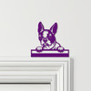 Door Topper Boston Terrier Dog Various Colours Top Of Door Frame Decorative Sign
