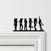 Door Topper Sexy Women Silhouettes Various Colours Top Of Door Decorative Sign