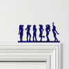 Door Topper Sexy Women Silhouettes Various Colours Top Of Door Decorative Sign
