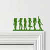 Door Topper Sexy Women Silhouettes Various Colours Top Of Door Decorative Sign